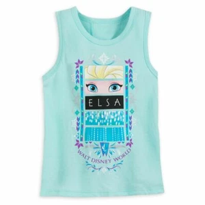 Disney Frozen Girls Tank Top Elsa Walt Disney World Girls Size XXS XS S New - Picture 1 of 2