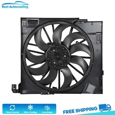 FA71751 Radiator Cooling Fan Assembly For 2010-2015 JAGUAR XF 2010 2011-2019 XJ - Image 1 of 4
