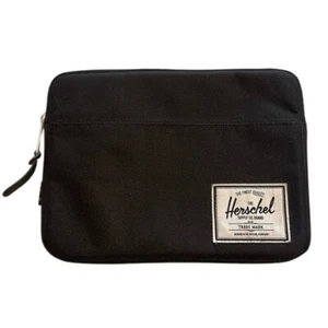 Herschel Tablet Ipad Accessories Case Black with White Trim 7 x 10 - Picture 1 of 8