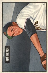 1951 Bowman New York Giants #61 Jim Hearn - EX-MT