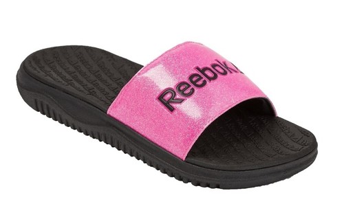 Scivolo Reebok rosa doppia densità bambina taglia 3