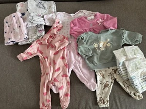 Baby Kleidungspaket Mädchen Größe 62 - Bild 1 von 3