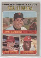 1970 O-Pee-Chee Juan Marichal Steve Carlton Bob Gibson #67 HOF