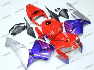 Fit for 2005-2006 CBR600RR Red Blue ABS Injection Mold Bodywork Fairing Kit Cone - Picture 1 of 10