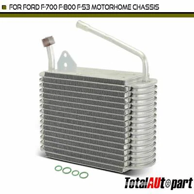 Núcleo evaporador de aire acondicionado de aluminio para Ford F-150 F-250 F-350 F-600 1987-1993 Bronco Foto 1 de 4