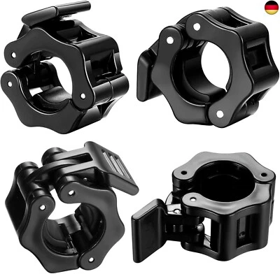 MARKE VARHHUXHA VARHHUXHA 4 Stück Hantelverschlüsse Hantel Verschluss, 30mm Langhantel Klemmen K