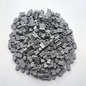 LEGO Mauersteine 1x2 Hellgrau - 500Stk - 98283 Light Bluish Grey - Bild 1 von 1