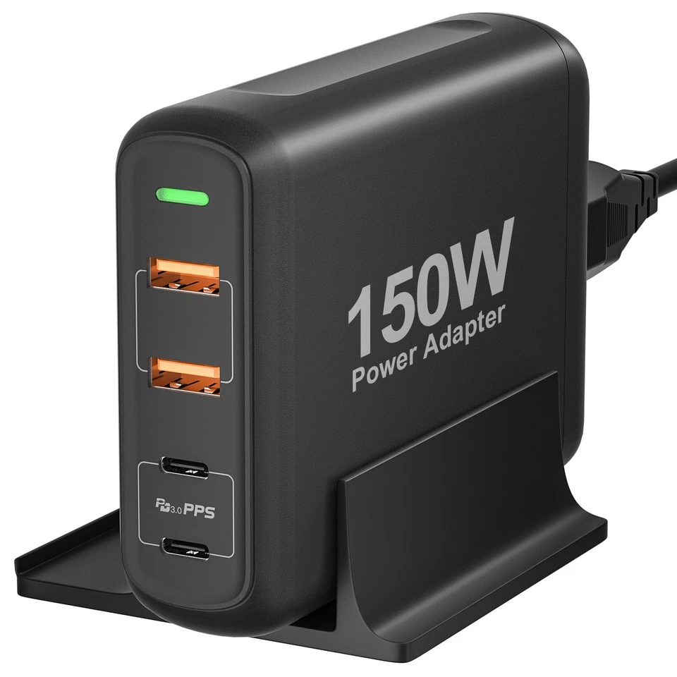 20-150W Fast Charger Dual USB C Fast Wall Charging Station for iPhone Samsung - Image 1 of 1