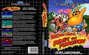 Toejam And Earl MegaDrive Inlay Only Artwork - Picture 1 of 1