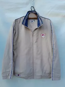 Vintage Reebok Windbreaker Jacket Men's Large Beige Oversized 90s Y2k - Picture 1 of 10