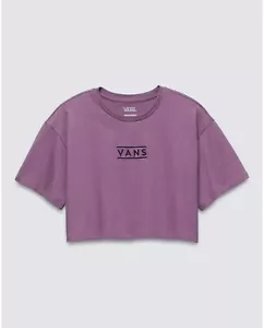 Nueva camiseta corta Vans para mujer caja corta relax mermelada de uva talla S - Imagen 1 de 1