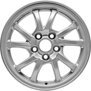 New 16" x 6" Silver Alloy Replacement Wheel Rim 2012-2018 for Toyota Prius V - Picture 1 of 4