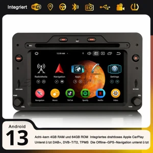 64GB Carplay Android 14 GPS Autoradio Alfa Romeo Brera Spider 159 Sportwagon DSP - Bild 1 von 23