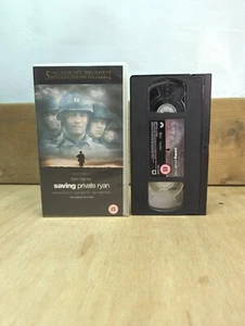 SAVING PRIVATE RYAN (VHS Video 1999) Steven Spielberg Film - Tom Hanks War Movie - Picture 1 of 4