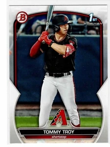 Tommy Troy Arizona Diamondbacks 2023 Bowman Draft 1st Bowman - Imagen 1 de 2