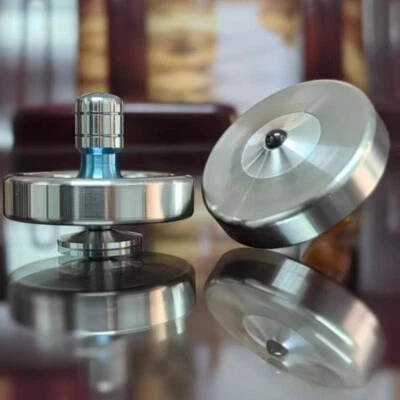 New Hand Twisting Boy Decompression Fingertips Spinning Top Gyroscope Toy Boring - Image 1 of 4