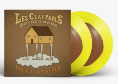 Les Claypools Duo De Twang Four Foot Shack 2 LP Yellow Brown Limited of 600 - Image 1 of 4