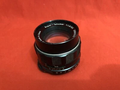 Pentax Asahi Super Takumar f/1.8 55mm camera lens - Image 1 of 4