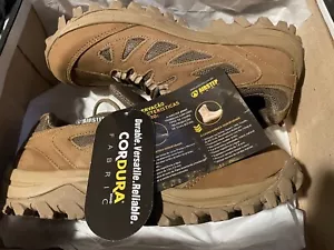 Hiking Tactical Shoes Cordura Coyote Tan Anti Puncture Airstep Army Mens Size 9 - Picture 1 of 4