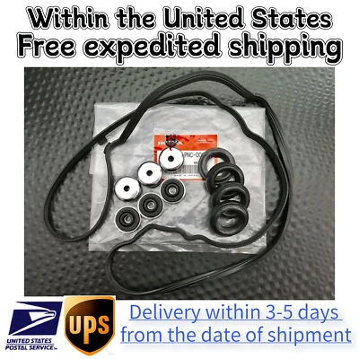 OEM Honda Acura 12030-PNC-000 RSX TSX CIVIC K20 K24 Valve Cover Gasket Set - Image 1 of 4