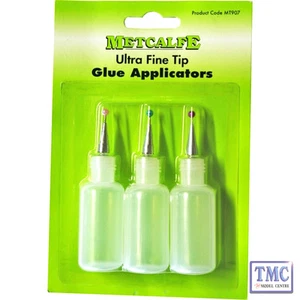 MT907 Metcalfe Ultra Fine Tip Metcalfe Glue Applicator (Bottles) All Gauges - Picture 1 of 1