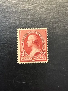 US Stamps Collection Scott#220 2c Washington Mint Hinged - Picture 1 of 2
