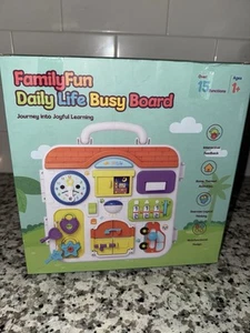 Family Fun Daily Life Busy Board Set - Bild 1 von 3