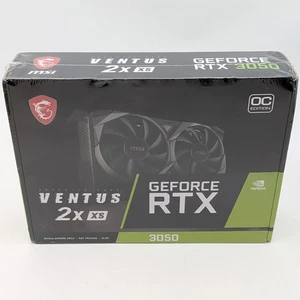 NVIDIA GeForce RTX 3050 MSI Ventus 2x XS 8GB DDR6 PCIe Gen 4 (912-V809-4266) - Picture 1 of 5