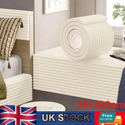 Padded Wall Sticker Self-adhesive Anti-Collision Wall Panels Nursery Headboard - Image 1 of 4