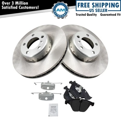 Kit de pastillas de freno delanteras y rotor para BMW 328i 2012 335i 2012-2013 Foto 1 de 4