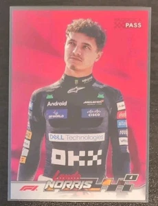 Lando Norris #7 2024 Topps Paddock Pass Formula 1 Photo Variation Red Foil - Picture 1 of 3