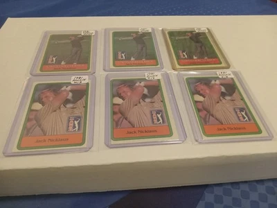 (3) 1981 Jack Nicklaus #13 RC + (3) Stat Leader RC Cards ( --SEE PHOTOS) - Image 1 of 2