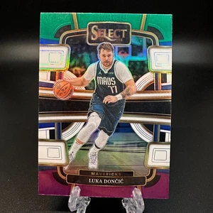 2023-24 Panini Select Green White Purple Prizm Luka Doncic #51 Timberwolves - Picture 1 of 2