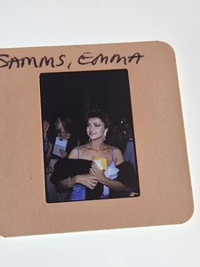 EMMA SAMMS ACTRESS COLOR TRANSPARENCY FILM SLIDE - Picture 1 of 6