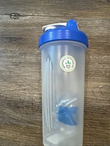 Mixer Flasche leer Classic Style Shaker Mixer Tasse mit blauem Deckel - Bild 1 von 8