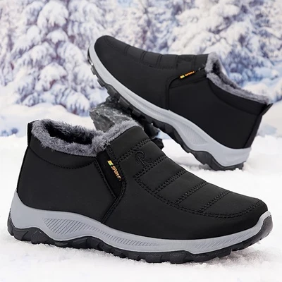 Women Ladies Winter Snow Warm Boots Fur Lined Non-slip Ankle Low Boots Shoes NEW - Image 1 of 4