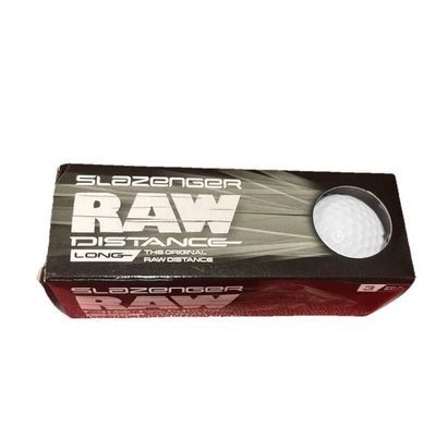 Pelotas de golf Slazenger The Original Raw Distance *1 manga* *3 pelotas* NUEVAS blancas Foto 1 de 3