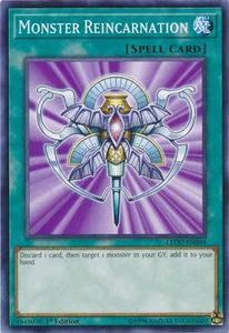 Monster Reincarnation - LEDU-EN048 - Common - 1st Edition - Heavily Played - Picture 1 of 1