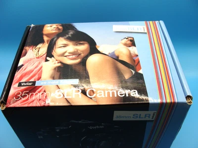 Vivitar V3800N 35mm Film camera with 50mm F 1.7 Lens - Vivitar Case & Box - Mint - Image 1 of 4