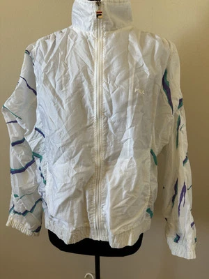 FILA Vintage Track Jacket/ Windbresker 90’s Made in Italy sz 12 unisex - Image 1 of 4