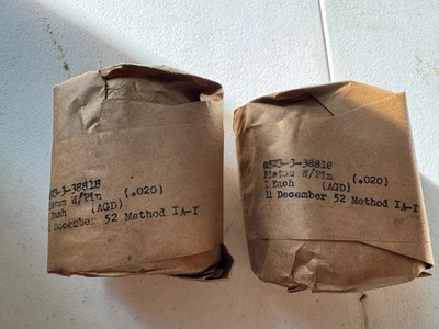 Kits completos de pistones Harley NOS 253-29E WL WLA WLC DL RL Servicar (2) 1929-73 Foto 1 de 4