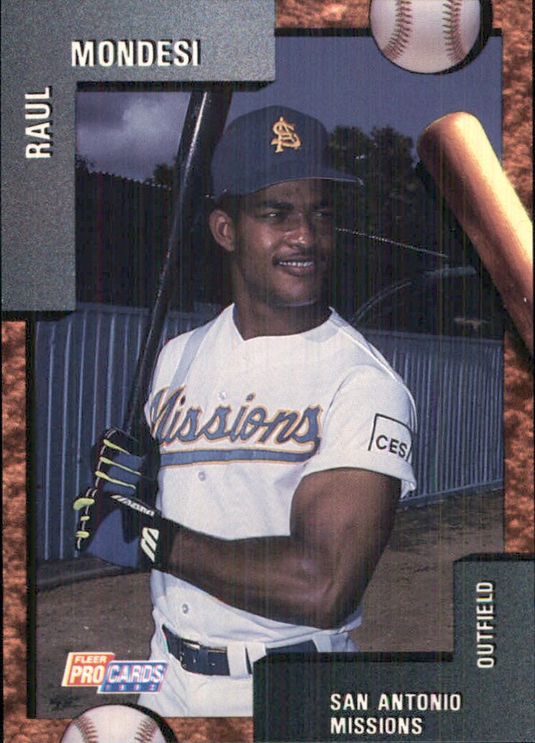 Raul Mondesi Baseball Sports Trading Cards & Accessories