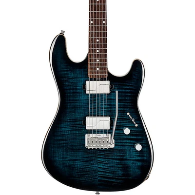 Guitarra eléctrica Sterling by Music Man Sabre Deep Blue Burst Foto 1 de 4