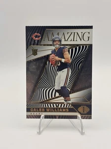 2024 Panini Illusions Caleb Williams Amazing #1 (RC) Chicago Bears QB1 novato - Imagen 1 de 2