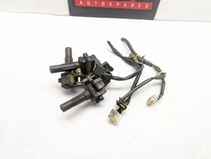 SUBARU LEGACY 1999-2003 IGNITION COIL X4 BLACK BOTTOM W/ CABLE 2.0 PETROL FK0140 - Picture 1 of 5
