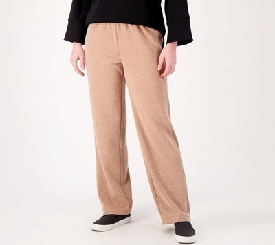 Isaac Mizrahi Live! Women's Petite Pants PL Soho hed Back Brown A556557 - Image 1 of 4