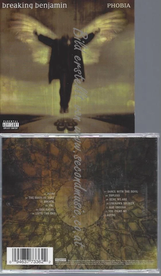CD--BREAKING BENJAMIN--    PHOBIA - Bild 1 von 1