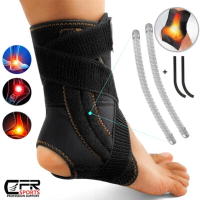 Ankle Support Brace, Adjustable Compression Ankle Braces for Sports Protection - Image 1 of 4