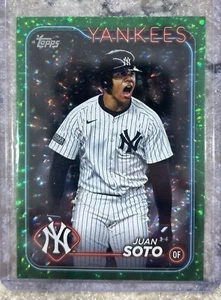 Juan Soto 2024 Topps Update Series Green Foil 297/499 SP New York Yankees #US1 - Bild 1 von 2