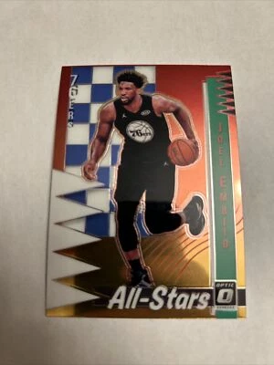 2018-19 Donruss Optic All Stars 15 Joel Embiid NBA Basketball Philadelphia 76ers - Image 1 of 2